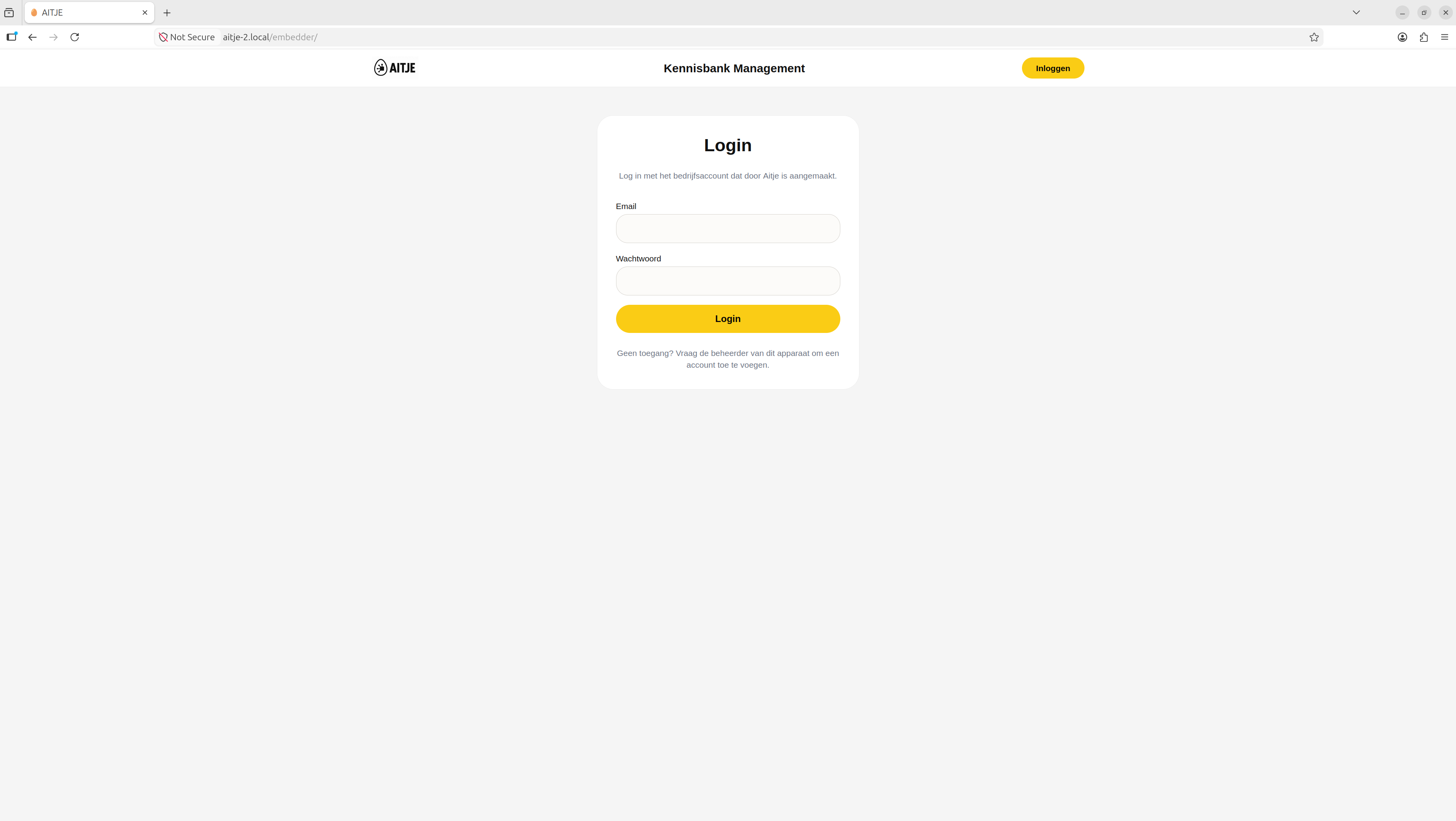 AITJE knowledge base login