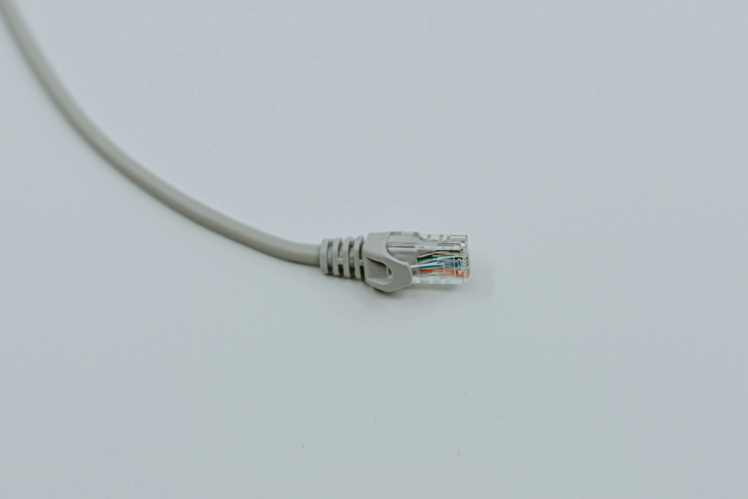 An Ethernet plug used to connect different systems.